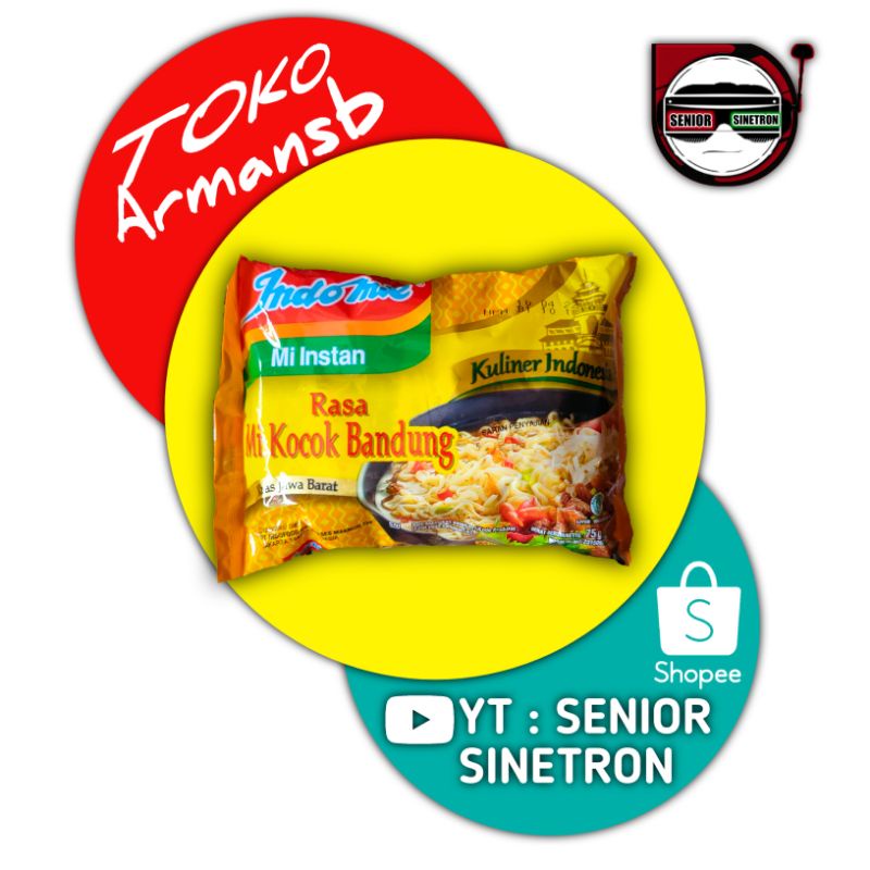 

mie Indomie rebus rasa kocok bandung