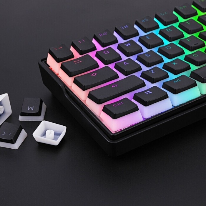 ALCHA KEYCAPS PUDDING / PUDING V2 MECHANICAL KEYBOARD BACKLIT OEM - RANDOM