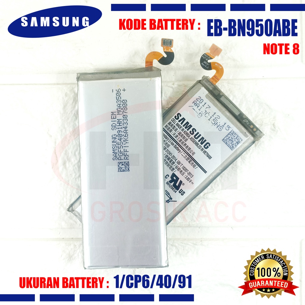 Baterai Battery EB-BN950ABE FOR Samsung Galaxy Note 8