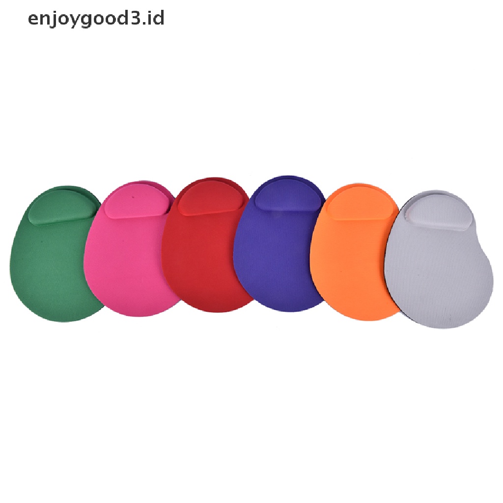 (Dd) Mouse Pad Bahan Karet Anti Slip Dengan Bantalan Pergelangan Tangan Untuk Komputer Pc / Laptop