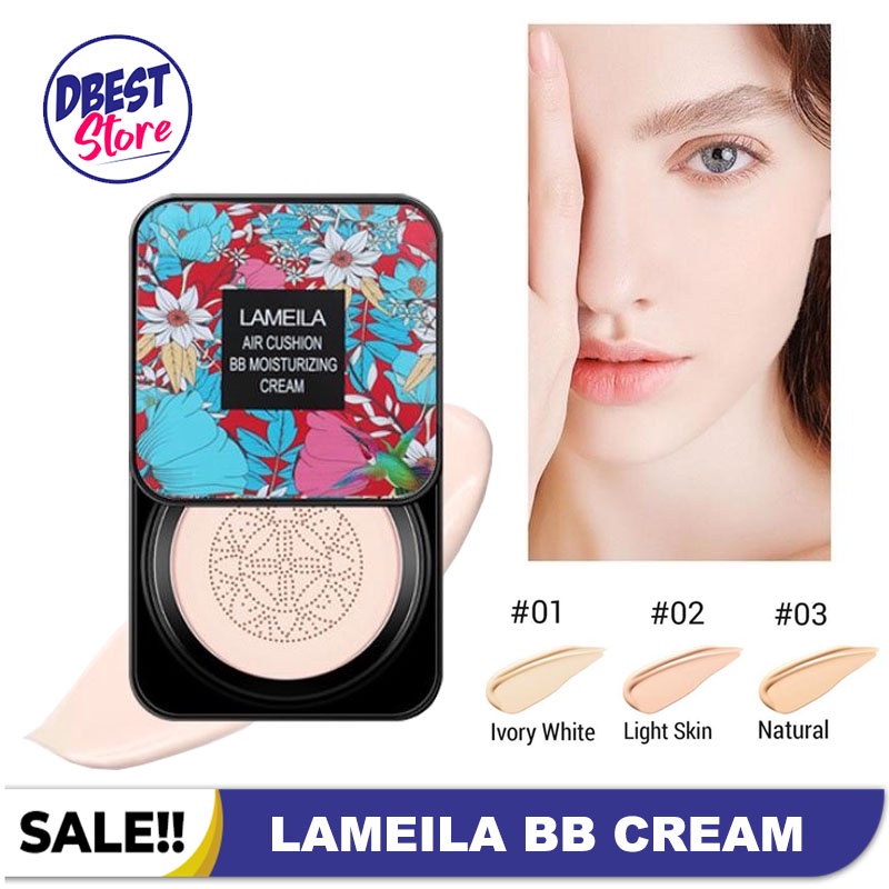 [ ORIGINAL 100% ] (AIR CUSHION) LAMEILA AIR CUSHION BB MOISTURIZING CREAM WATERPROOF TAHAN LAMA