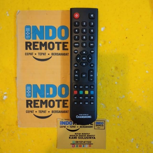 REMOTE TV CHANGHONG NEW ORIGINAL