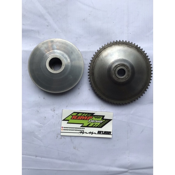 Rumah roller set kipas ASSY Vario 110 Karbu Beat Fi Scoopy Fi Spacy Fi Rumah loller roler loler SET 