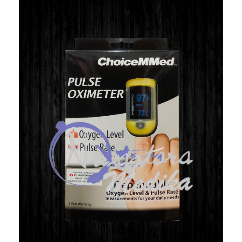 Pulse Oximeter Choicemmed MD300C20 / Alat Ukur Kadar Oksigen Original Choicemed