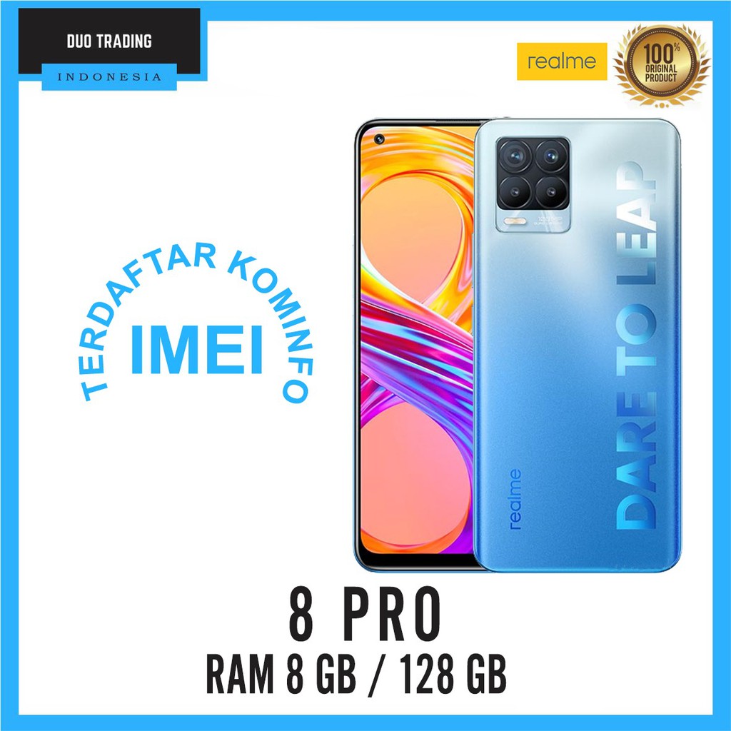 REALME 8 PRO RAM 8GB ROM 128GB GARANSI RESMI REALME 8PRO RAM 8/128 GB