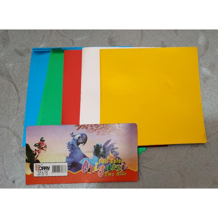 

KERTAS ORIGAMI METALIK 12 X 12 - KERTAS LIPAT - PRAKARYA