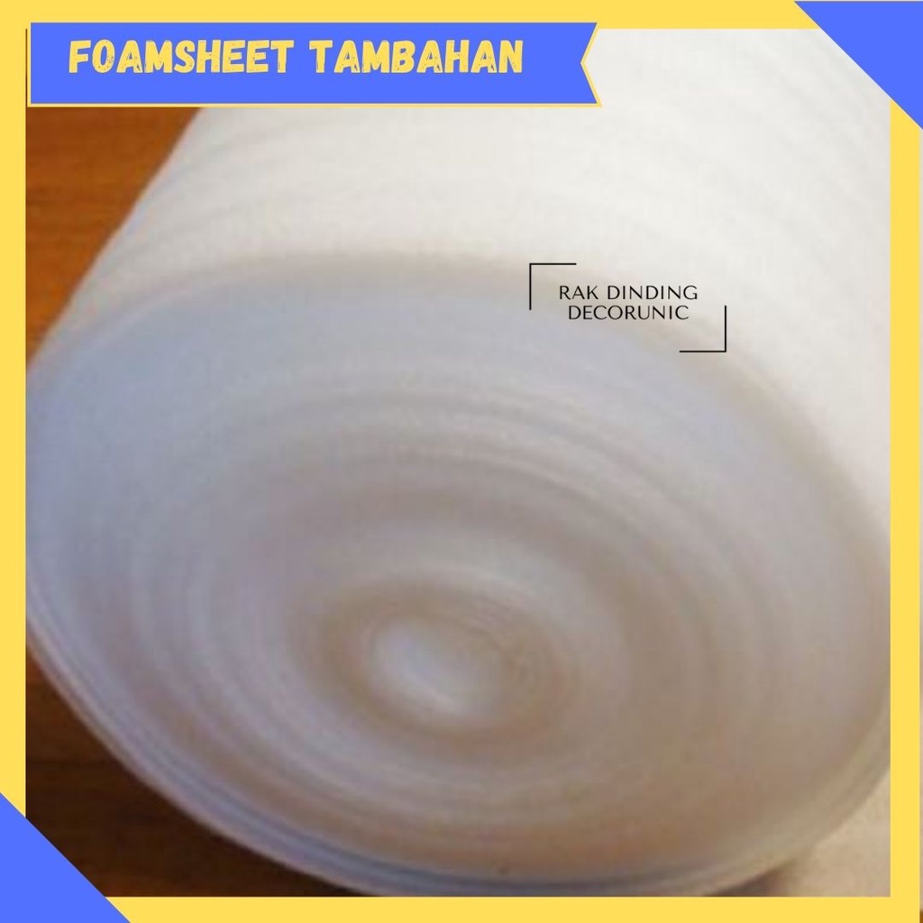 

Tamnbahan Foamsheet Busa Pengaman Paket Tebal 8 mm
