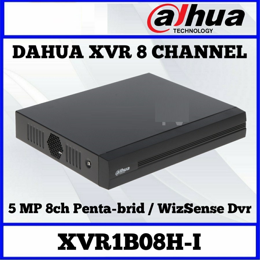 DVR DAHUA 5MP 8 CHANNEL XVR1B08H-I WIZSense