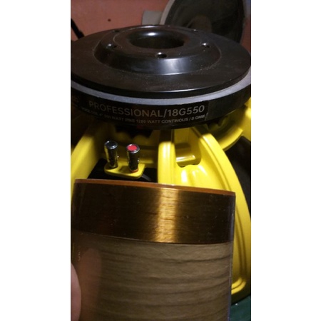 spul GT LAB 18 INCH 18G550, 4 inch fiber