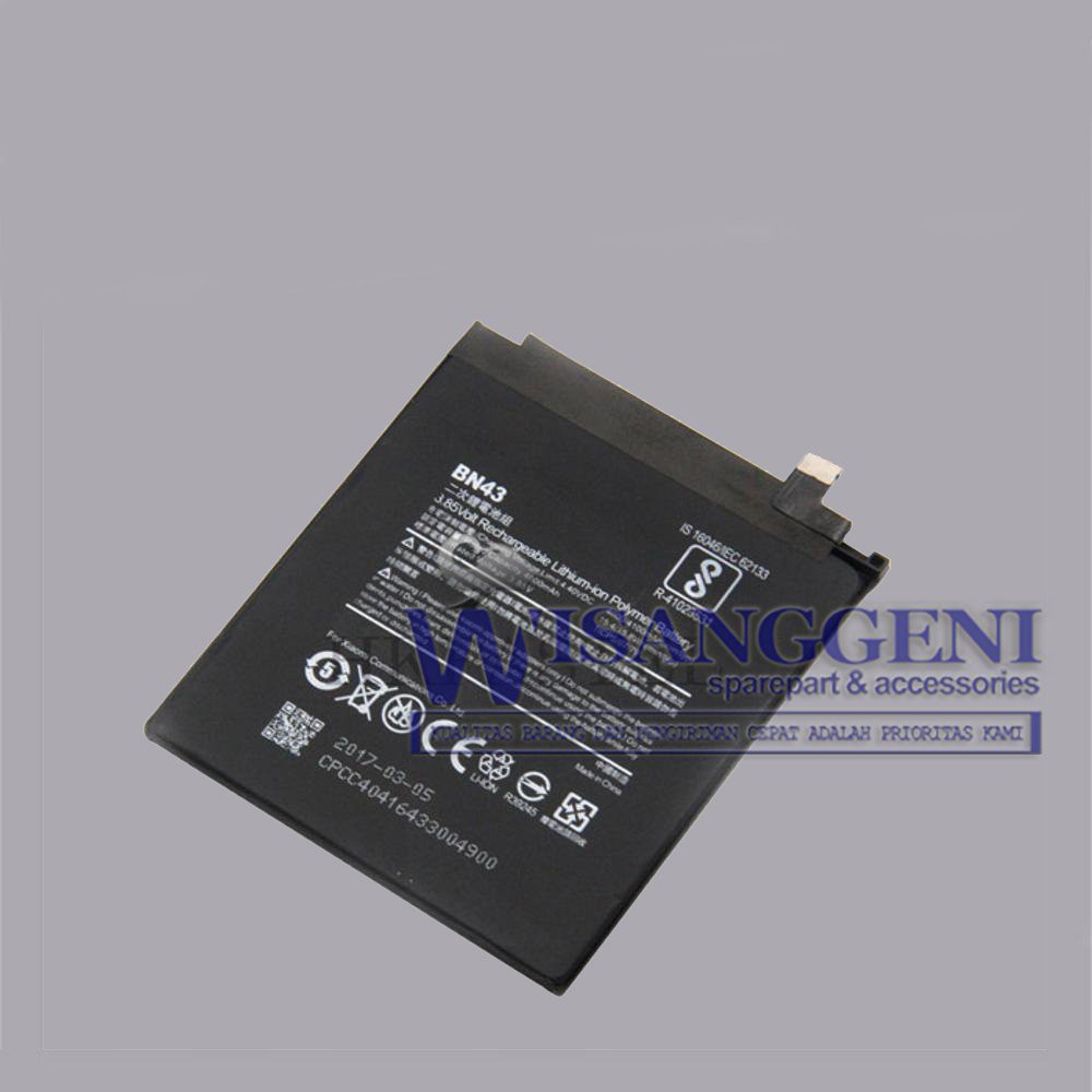 Battery - Baterai Xiaomi Redmi Note 4x BN43 - BN 43 Original
