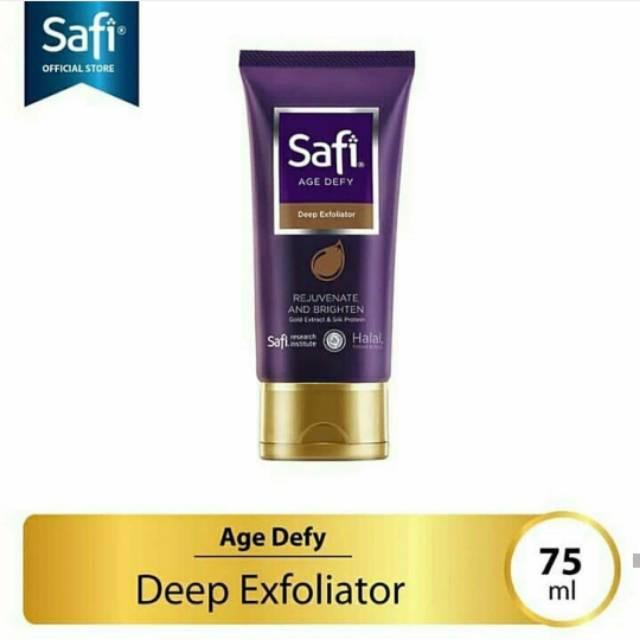 SAFI AGE DEFY DEEP EXFOLIATOR / PEMBERSIH WAJAH