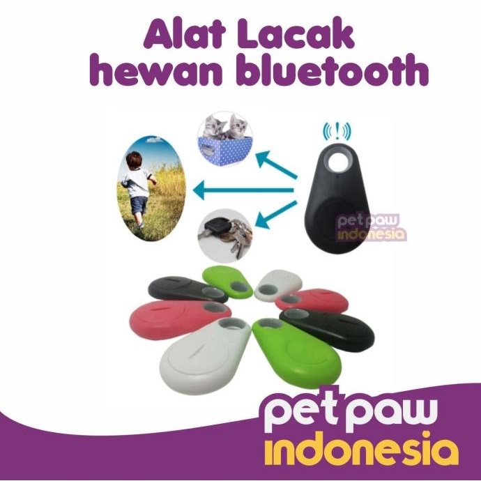 Pet Smart Mini Gps Tracker Bluetooth Hewan Anjing Kucing