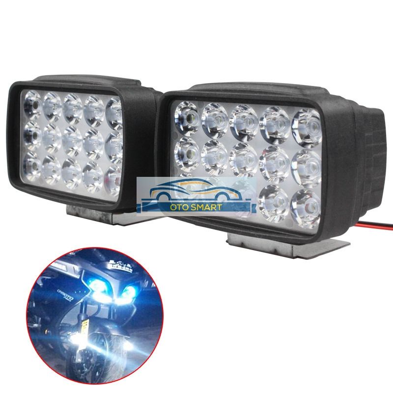 Lampu Tembak Sorot LED Motor Work Light Cree 15 mata /15LED 12VOLT