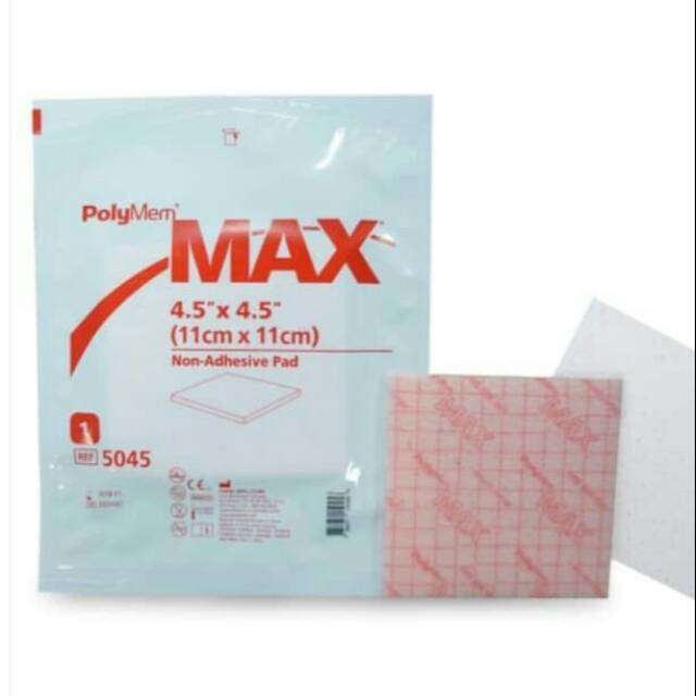 Polymem max ukuran 11 cm x 11 kualitas lebih bagus dibanding allevyn