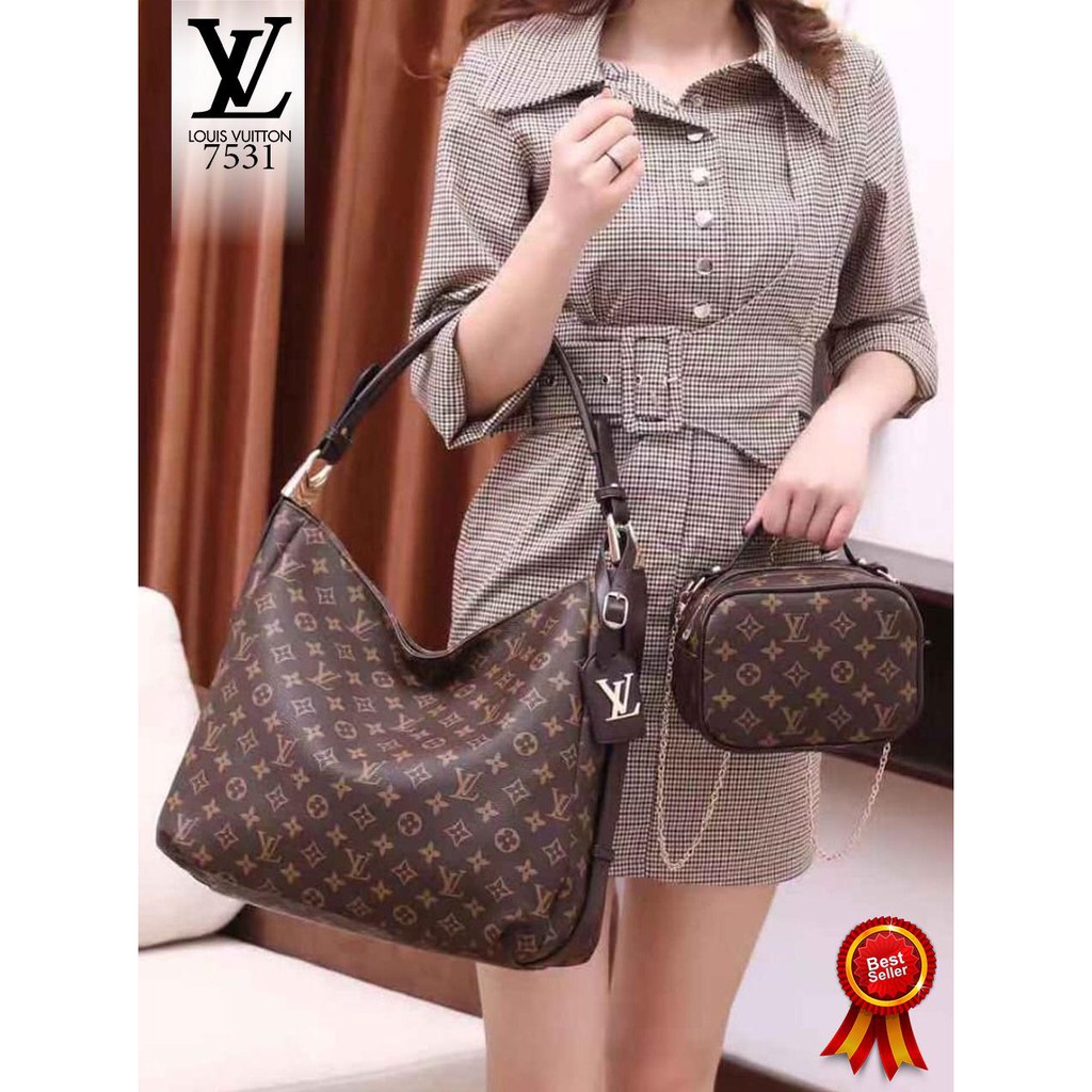 TAS WANITA-TAS IMPORT- New Arrival Louis Vuitton HOBO Holly Nea 7531