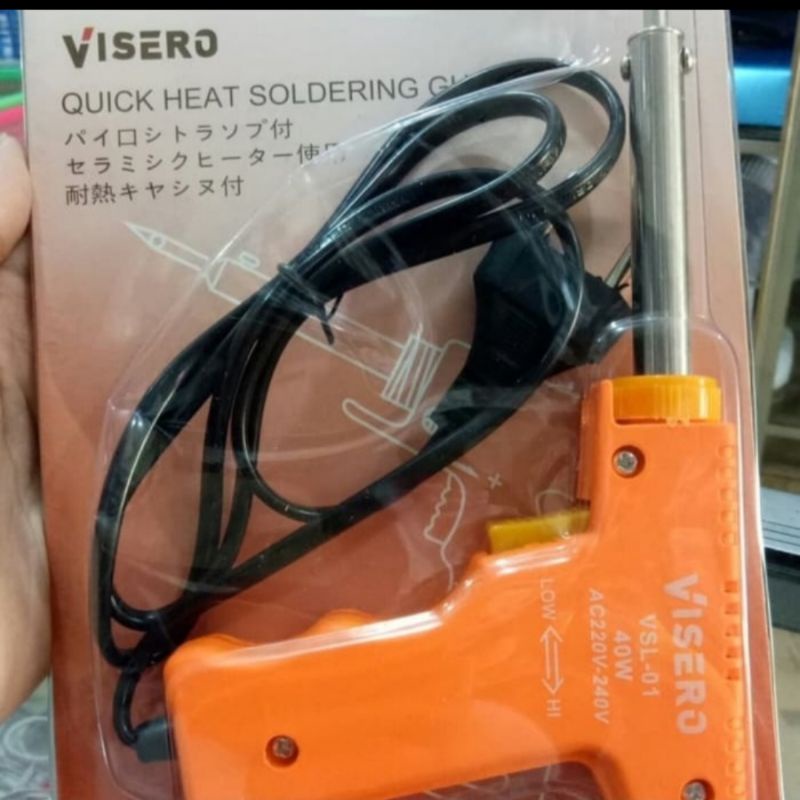 Solder Tembak / Soldering Gun 40W - 100W VSL-01 VISERO