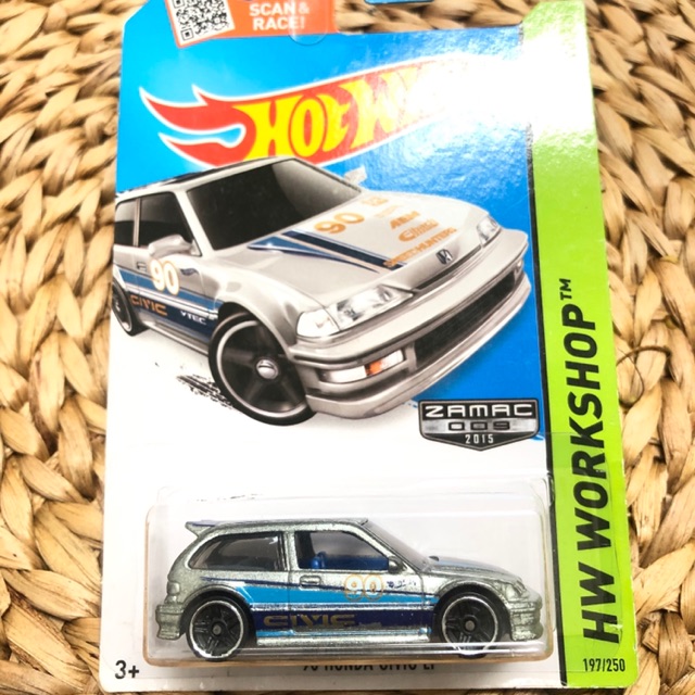 hot wheels civic ef zamac