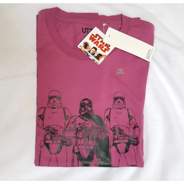 Baju Uniqlo Star Wars The Last Jedi Ungu Xl Starwars UNIQLO UT LANGKA starwars disney thelastjedi