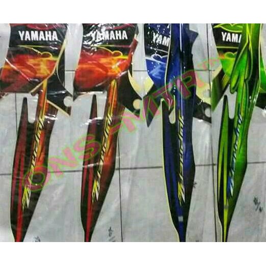 STOK BARU STRIPING/STICKER BODY MOTOR JUPITER Z NEW BURHAN 2008 , L4....