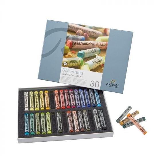 

Rembrandt soft pastels set general Selection | 30 whole pastels