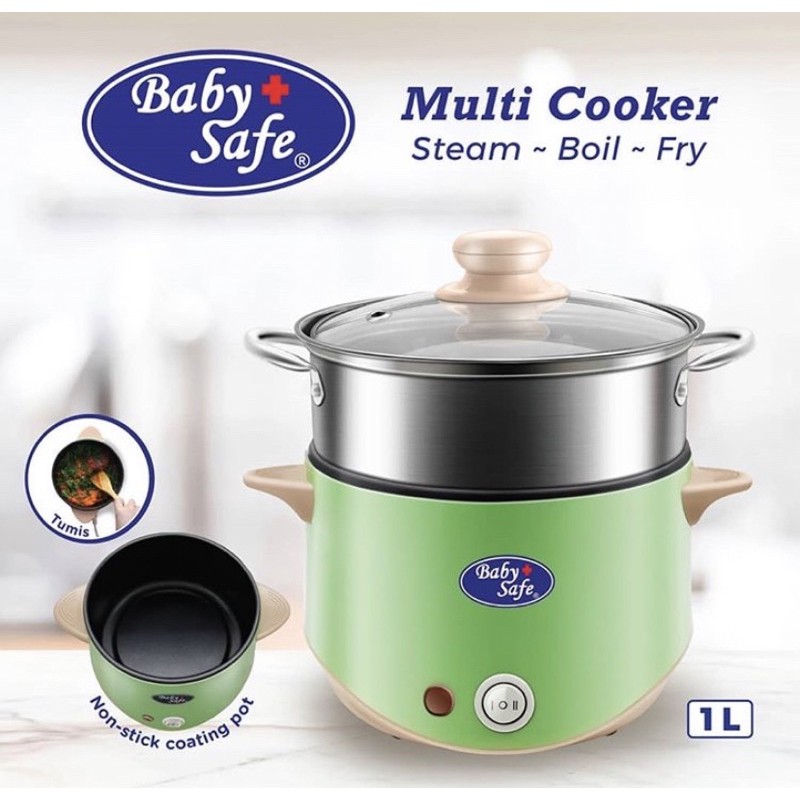 BABY SAFE LB011 MULTI COOKER | peralatan masak mpasi