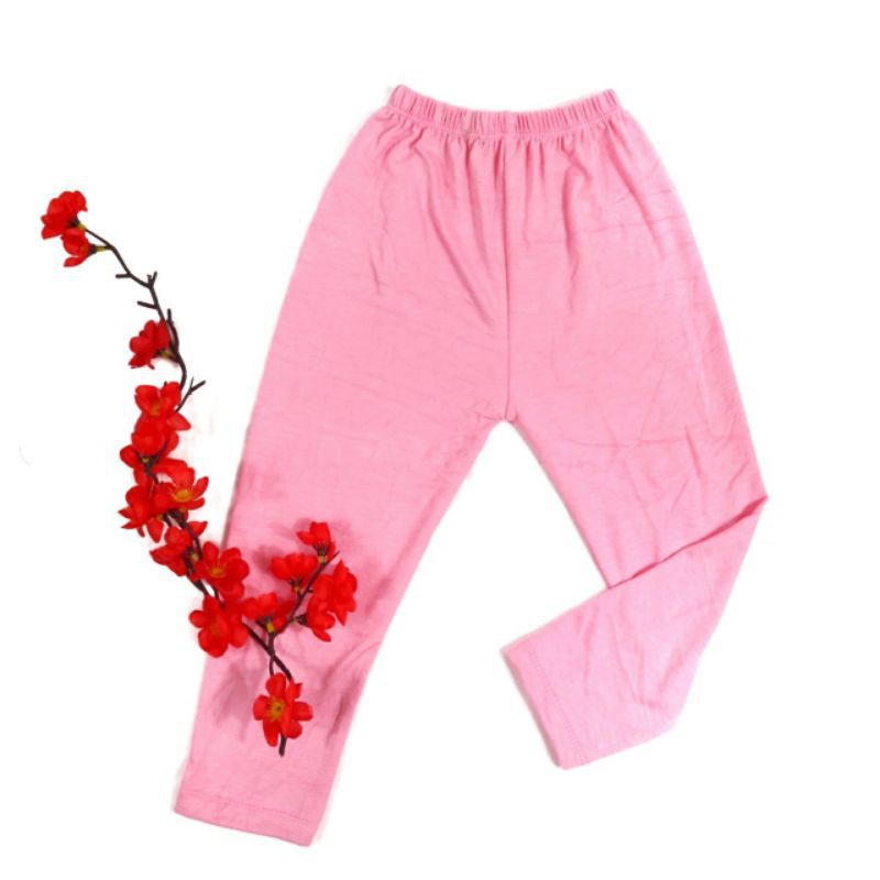 CELANA LEGGING ANAK PEREMPUAN MOTIF POLOS 2-4 TAHUN