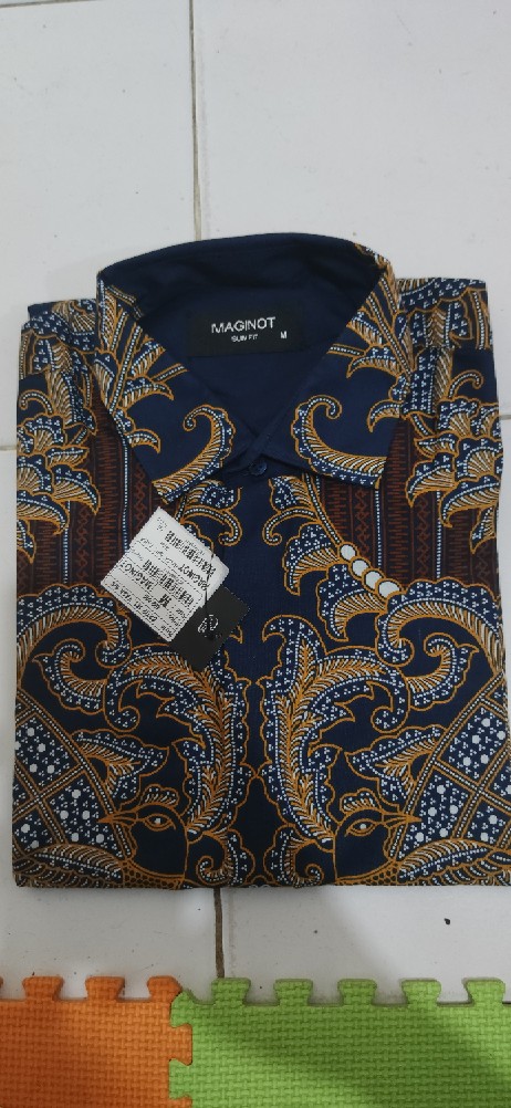 Maginot Kemeja Batik Pria Yasa-ss Lengan Pendek
