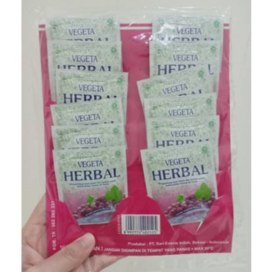 

Vegeta herbal sachet isi 12