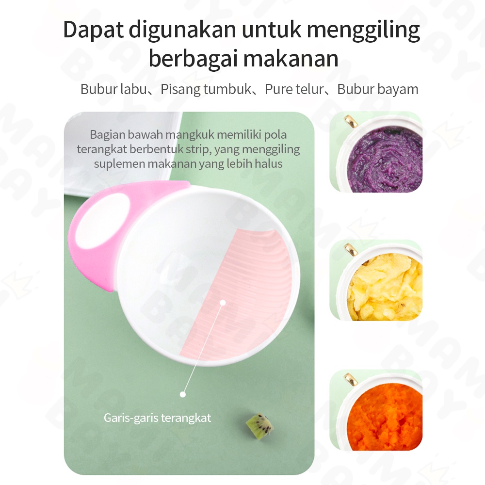 Mamibayi Mangkok bayi grinder bowl alat makan bayi baby food maker