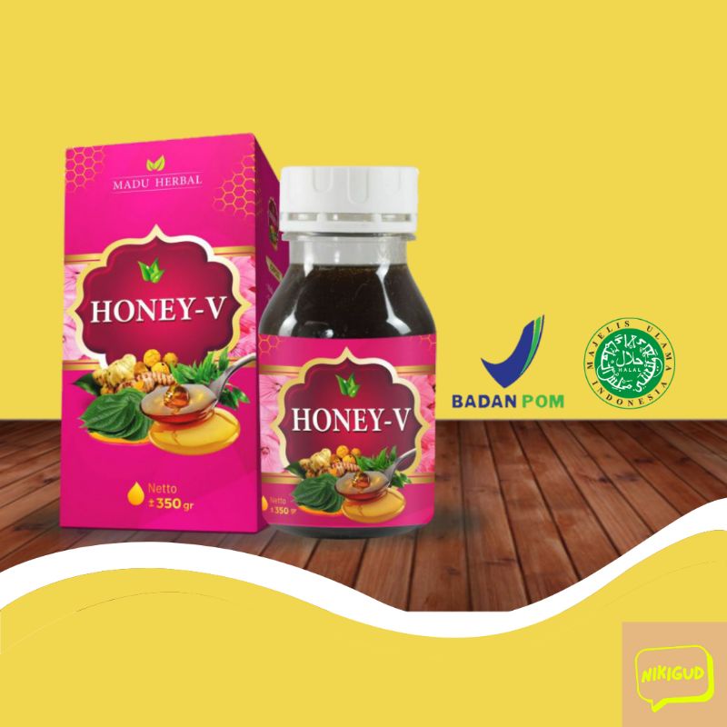 

Madu Asli Manjakani Honey-V 350 gram obat herbal