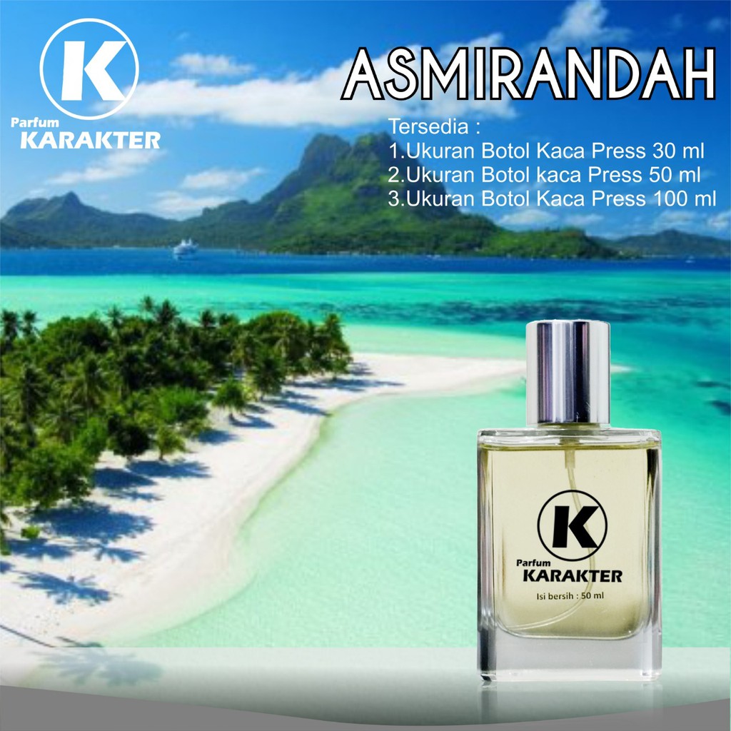 Parfum Cewek Khas Asmiranda  Bibit Parfum Import Wangi &amp; Tahan Lama  kemasan 30ml