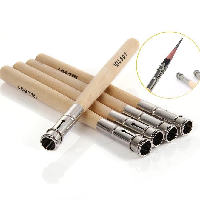 

PROMO Murah Pencil Extender Device Lengthened/Pemanjang Pensil Kayu/Warna Stok Terbatas