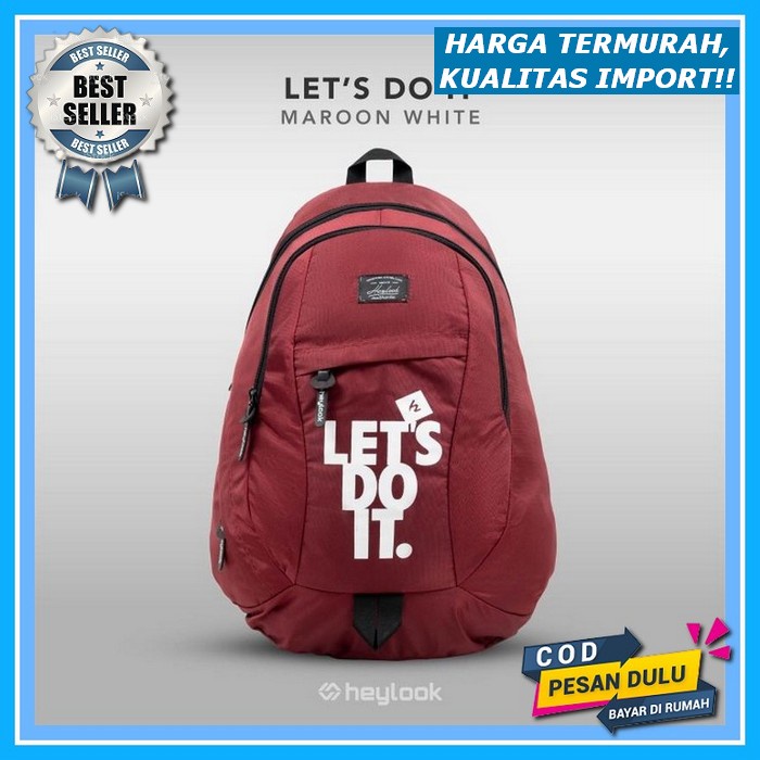 Tas Ransel National Fashion Mini Kecil Fashion Pria Ringan Siswa Olahraga Luar Ruangan Perjalanan Pr