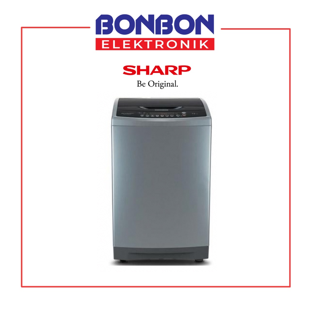 Sharp Mesin Cuci 1 Tabung 12KG ES-F1208X-SL Inverter Series