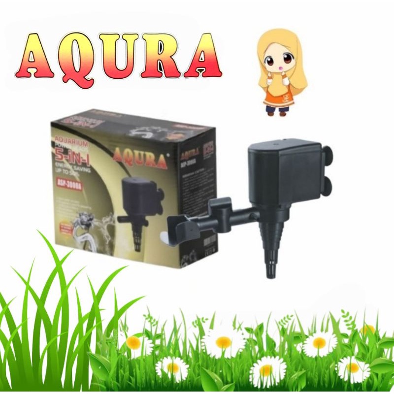 POMPA AQUARIUM AQURA ASP 3000 POWER HEAD 3000 AQURA