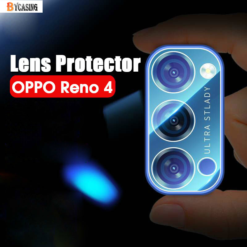 Camera Lens Protector For OPPO Reno 5 Reno 4 Reno 3 Reno 2F HD Carbon Fiber Soft Glass Rear Lens Film