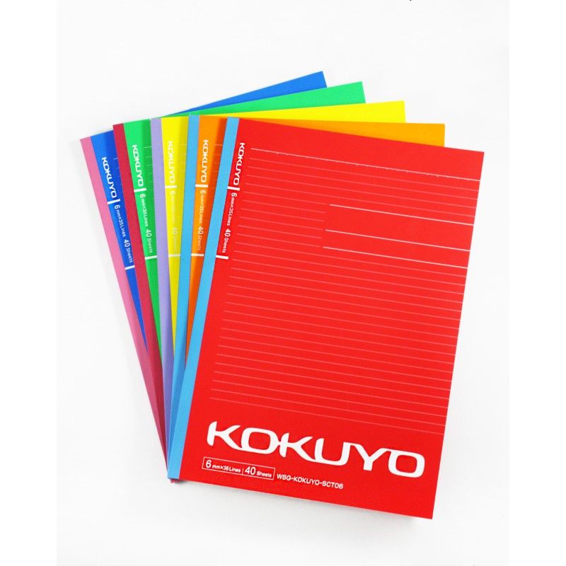 

Kokuyo Notebook B5 40sheet 6mm x 35 Lines
