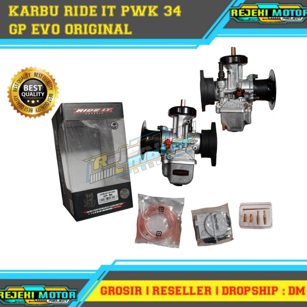 KARBURATOR KARBU RIDE IT PWK 34 GP EVO ORIGINAL
