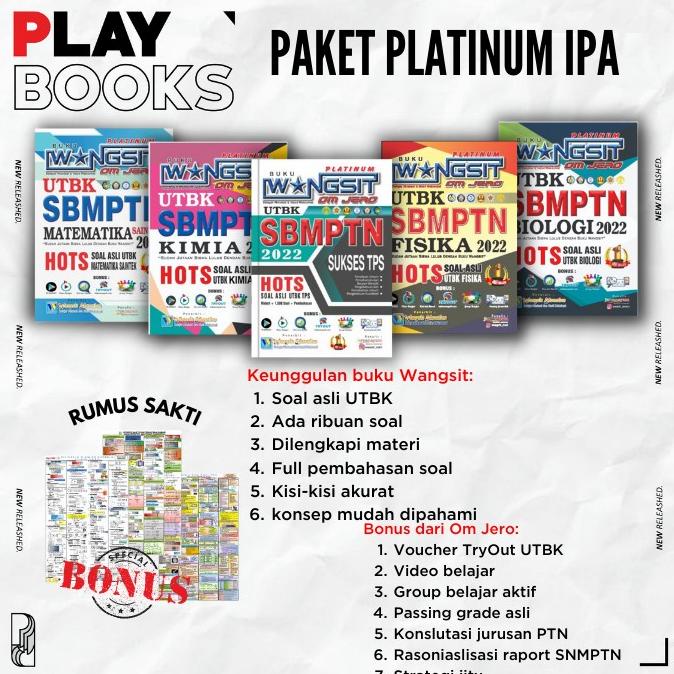 

Paket Buku Wangsit UTBK SBMPTN 2020 Platinum IPA