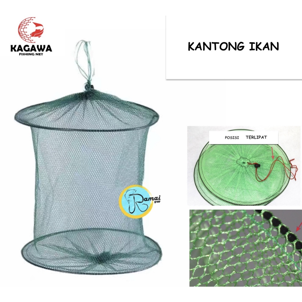 KANTONG TEMPAT IKAN/JARING TEMPAT IKAN/KANTONG IKAN/JALA JARING IKAN