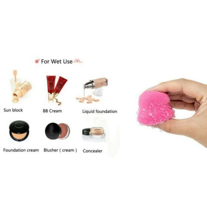 Beauty Blender Sponge Tear &amp; Drop Egg - Spon Puff Tear &amp;Drop Egg - Kem