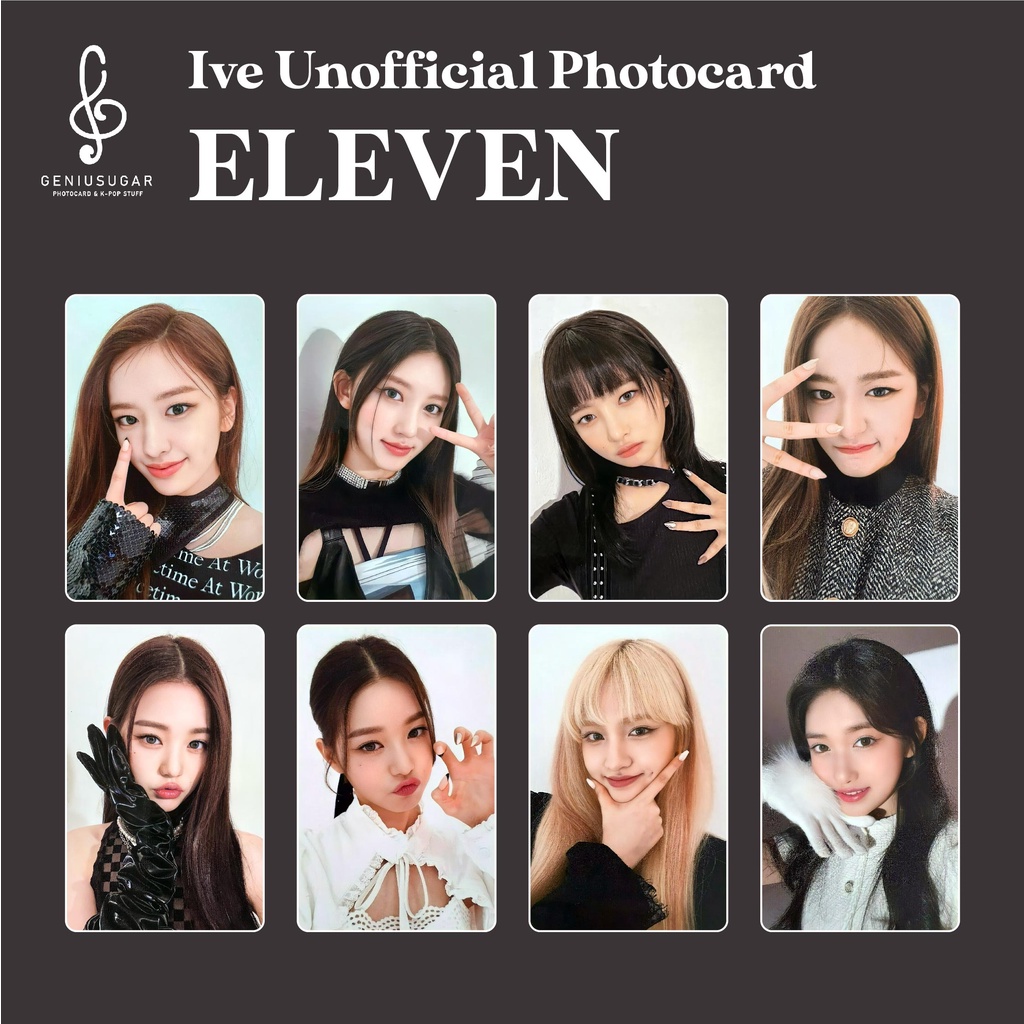 [REPLIKA IVE] PHOTOCARD ELEVEN UNOFFICIAL