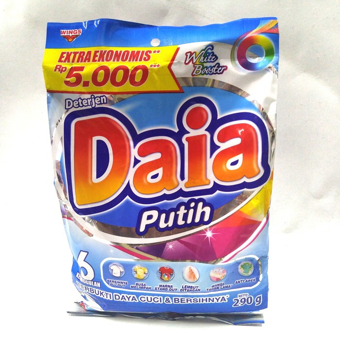 

DETERGEN DAIA PUTIH 290 GR