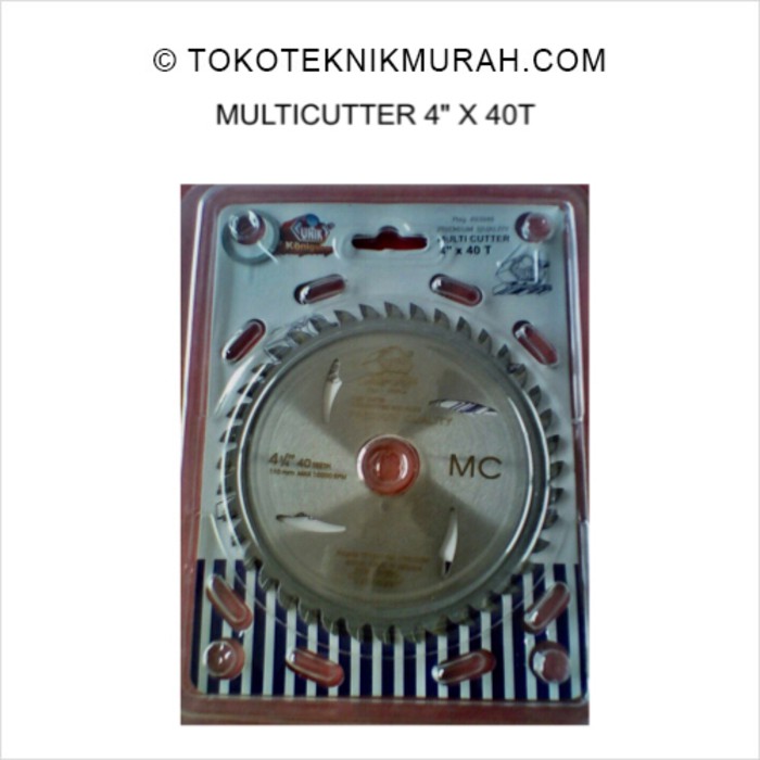 Unik Multicutter 4&quot; X 40T