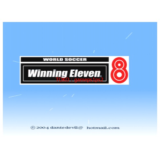 Winning Eleven 8 2004 - Kaset ps1