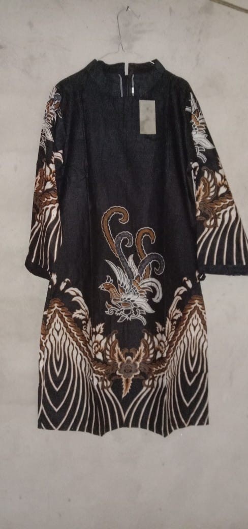 Batik Couple Keluarga Sania Ruffle Ori Ndoro Jowi Dnt Ayam Kate