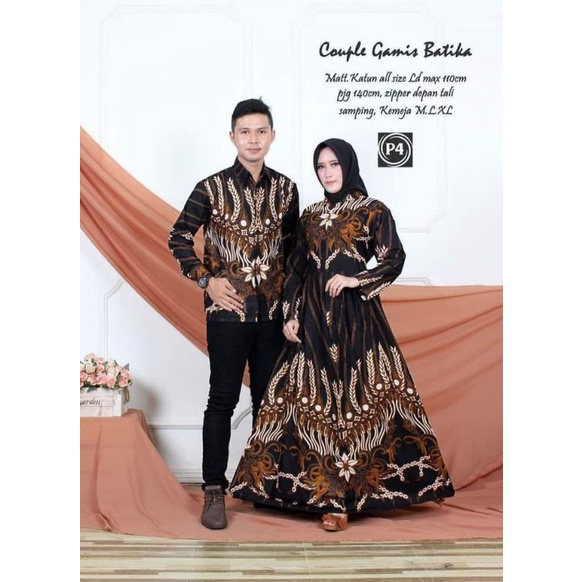 Cople Batik Gamis jumbo