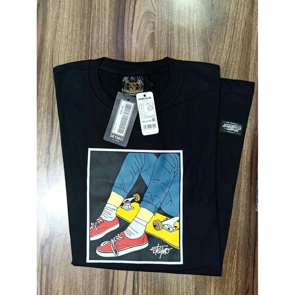  BAYAR DI TEMPAT COD KAOS DISTRO PROBLEM  HITAM GUM PRIA 