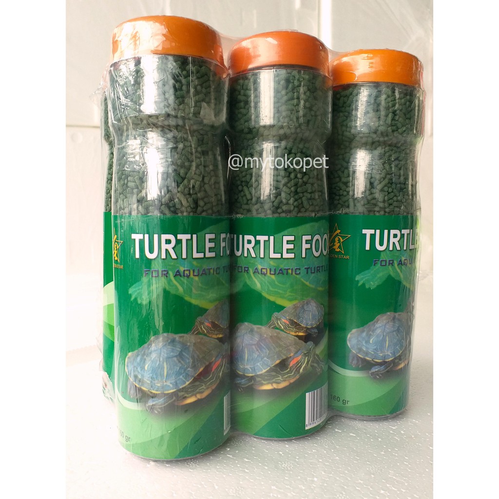 Makanan Kura-kura - GS Turtle Food 160gr - Kualitas Premium