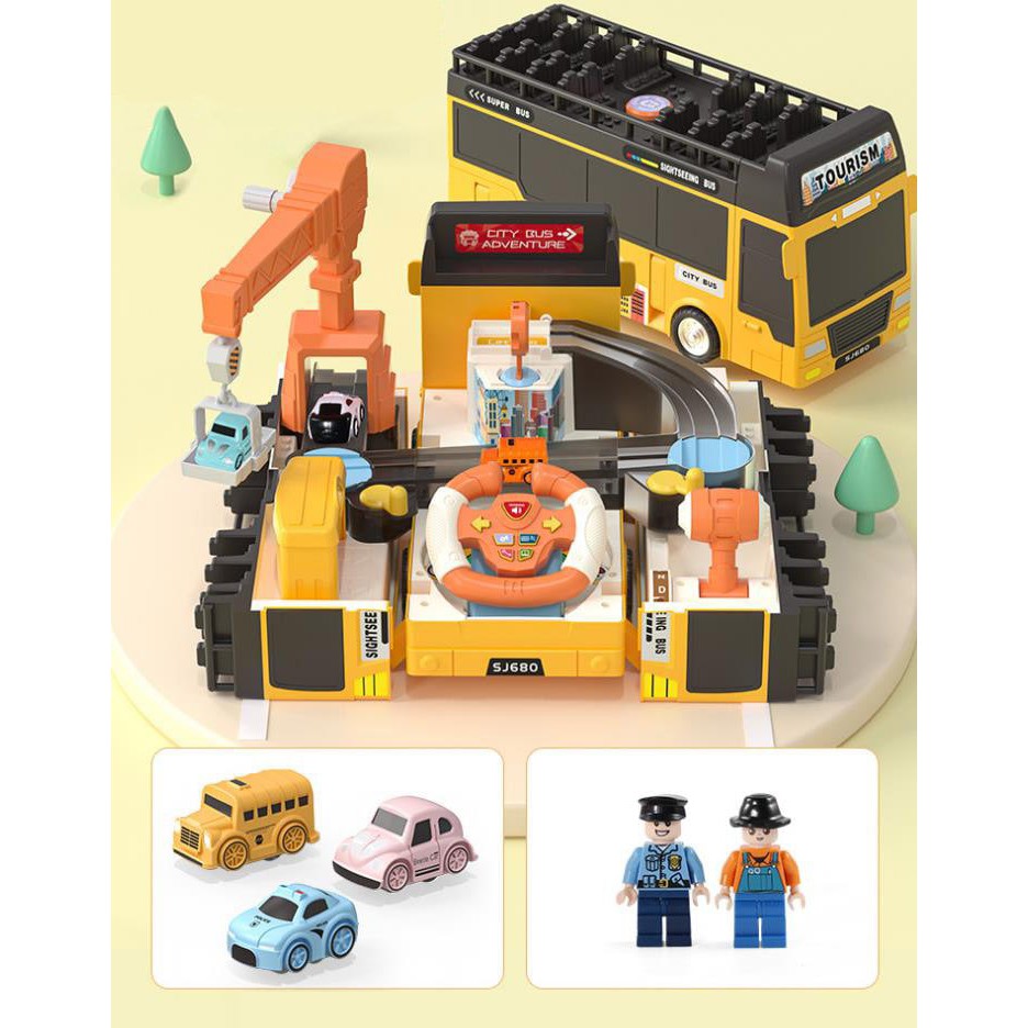 mainan setir bus adventure set